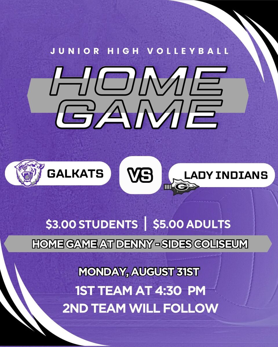 JH HOME VOLLEYBALL GAME TODAY