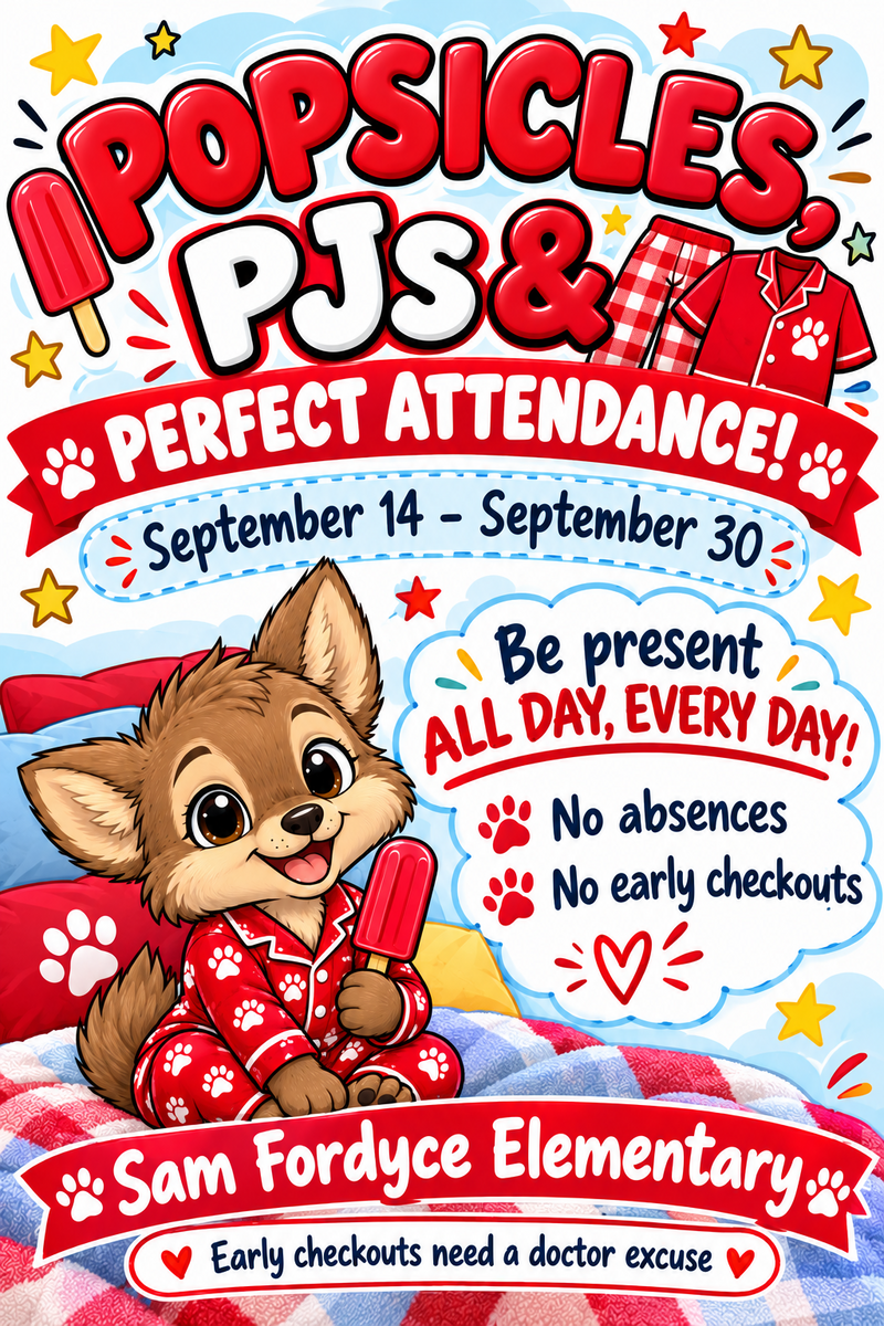 🍧❤️ 13-Day Perfect Attendance Challenge! ❤️🍧