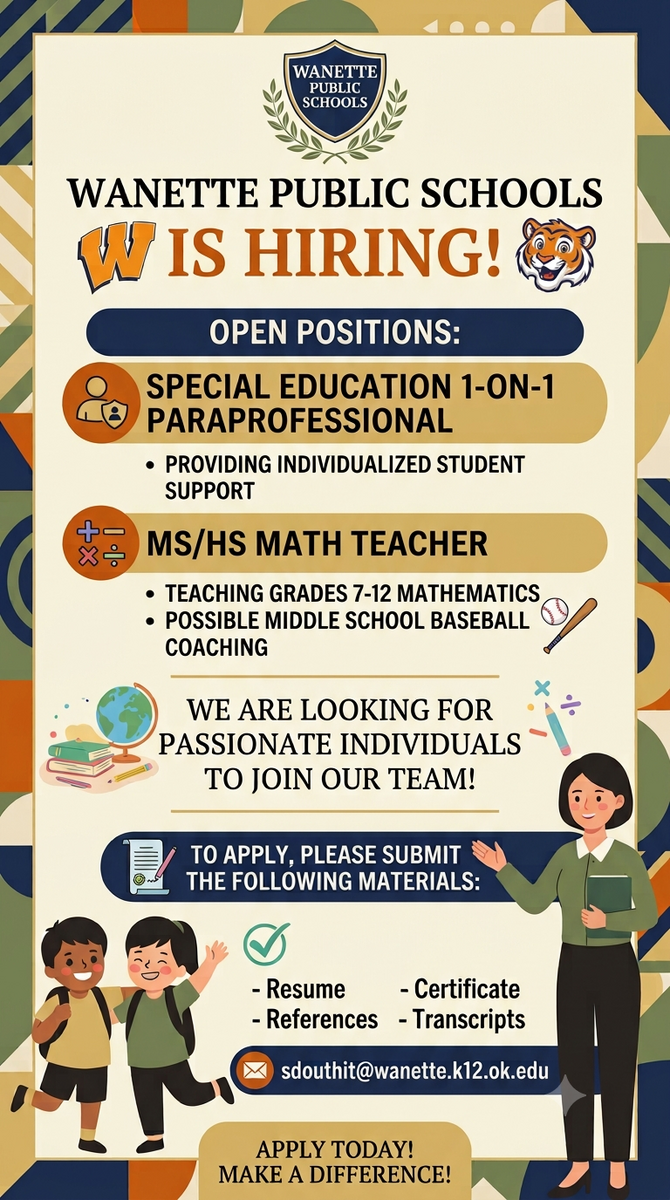 Come join our team!!