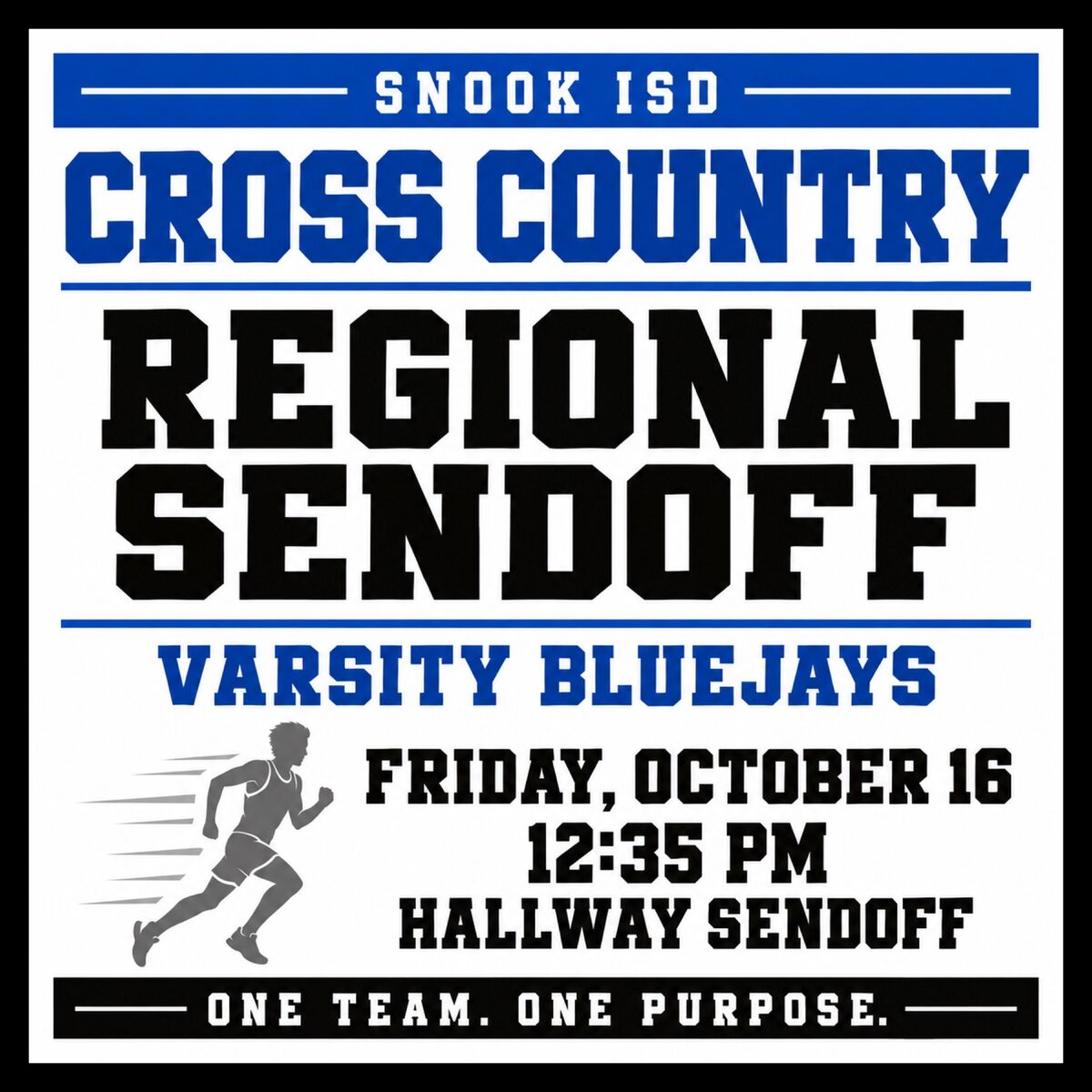 XC Regionals Send Off 