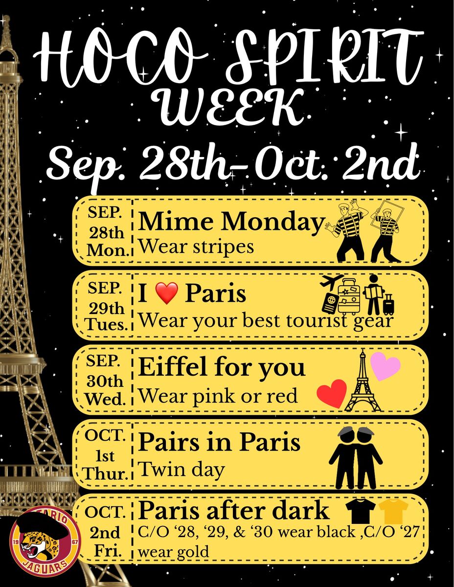 Paris After Dark | Homecoming 2026 ✨