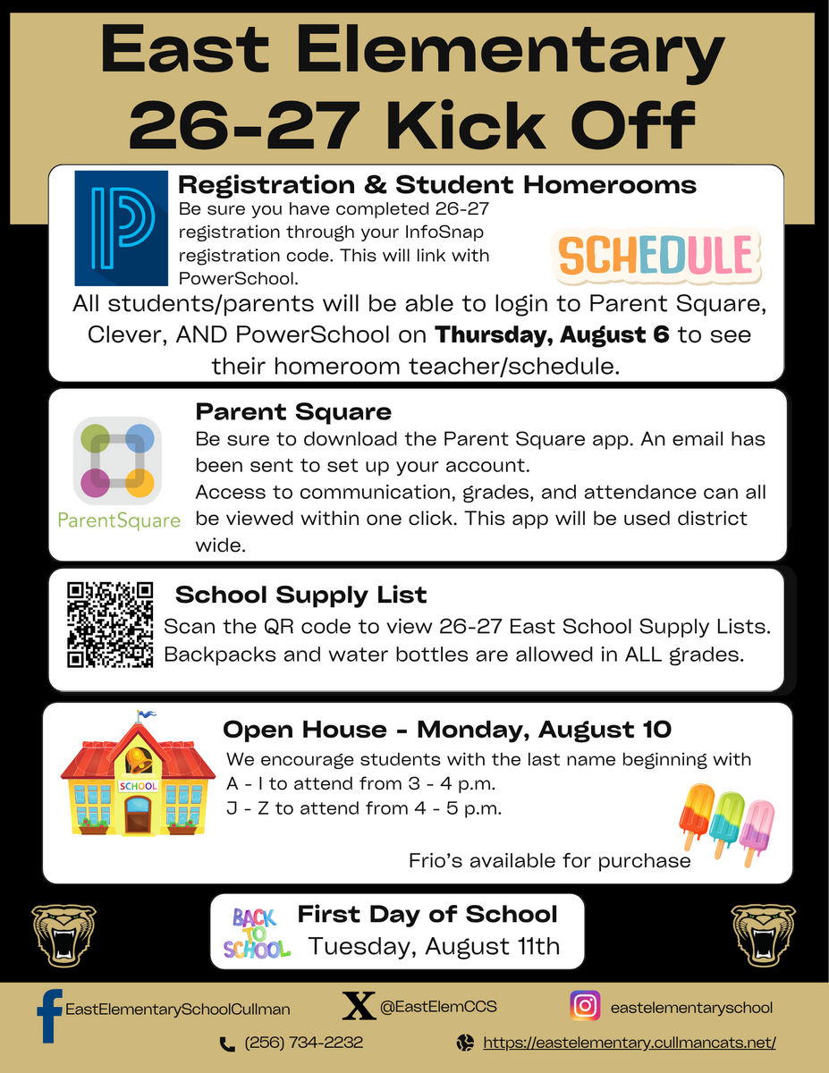 26-27 Kick Off Information 
