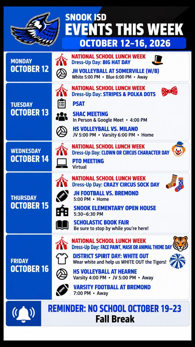 Events this week