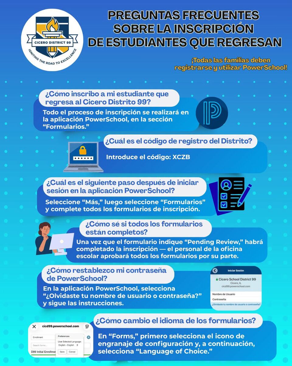 RETURNING STUDENT REGISTRATION FREQUENTLY ASKED QUESTIONS 📋