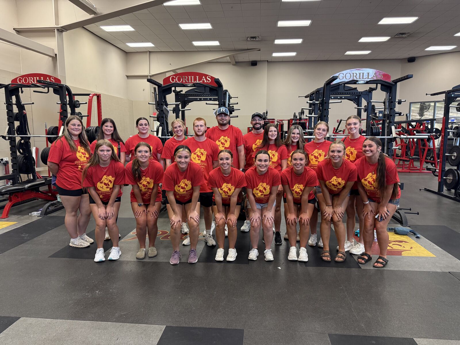 RHS Powerlifting Volunteered at Special Olympics Powerlifting meet