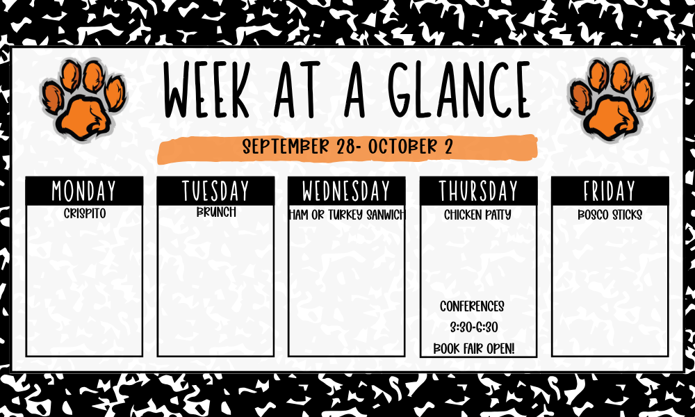 Week at a Glance 