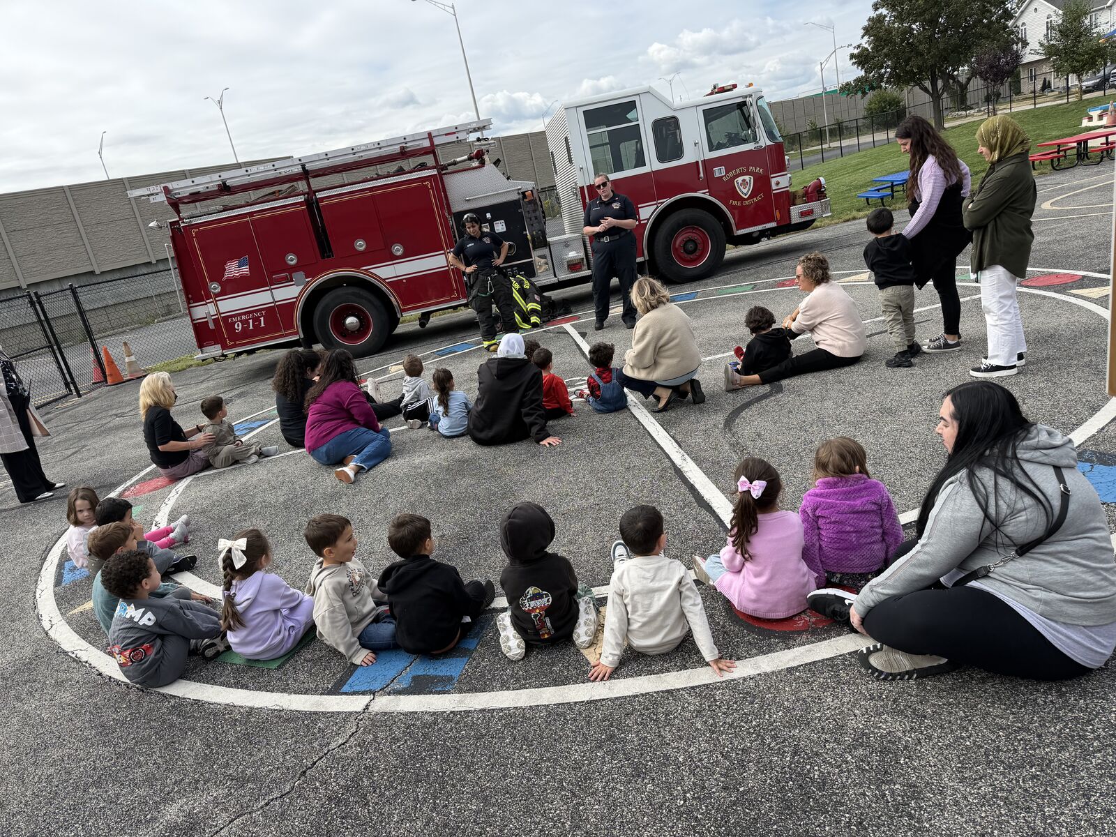 Fire Truck visit