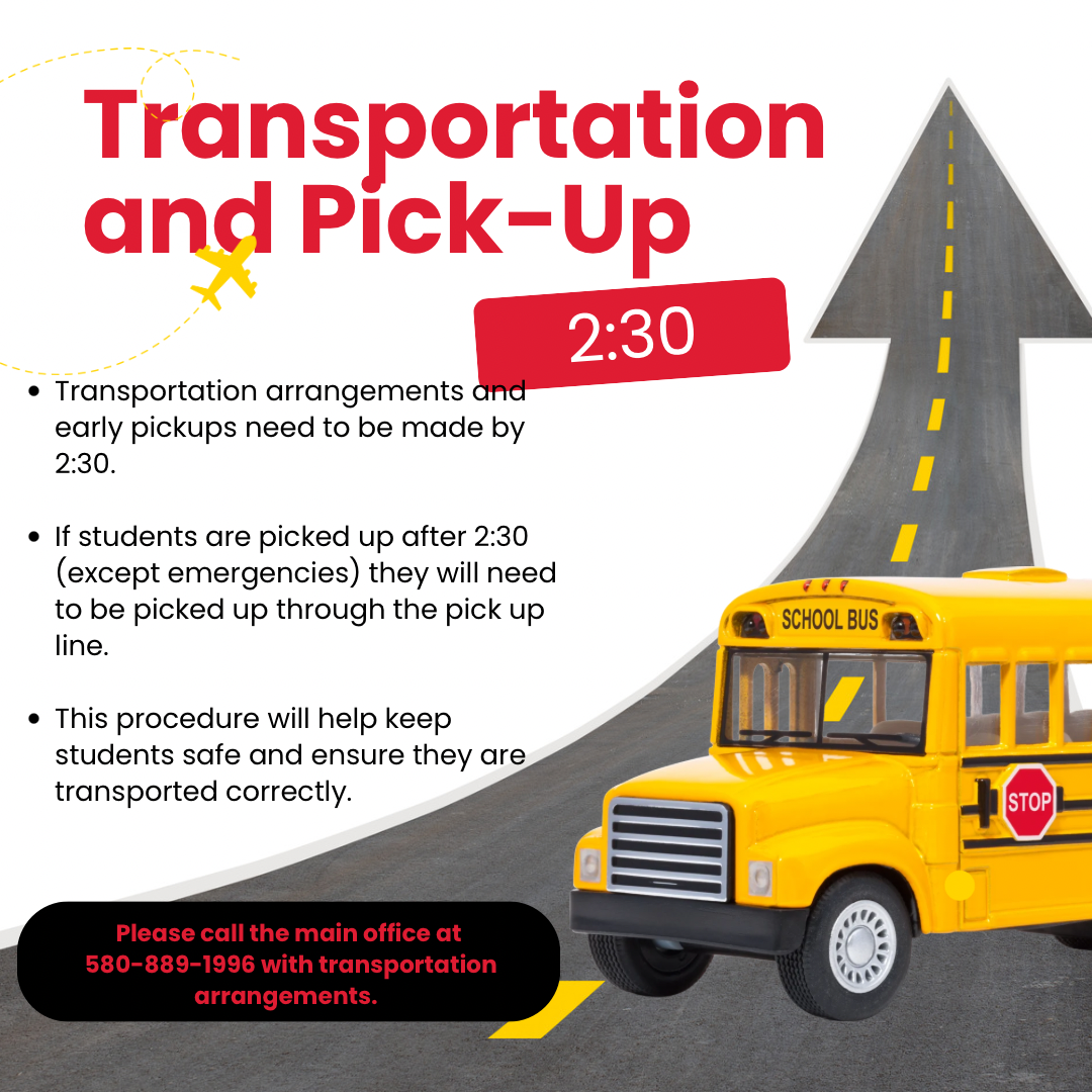 2:30 Transportation and Pickup 