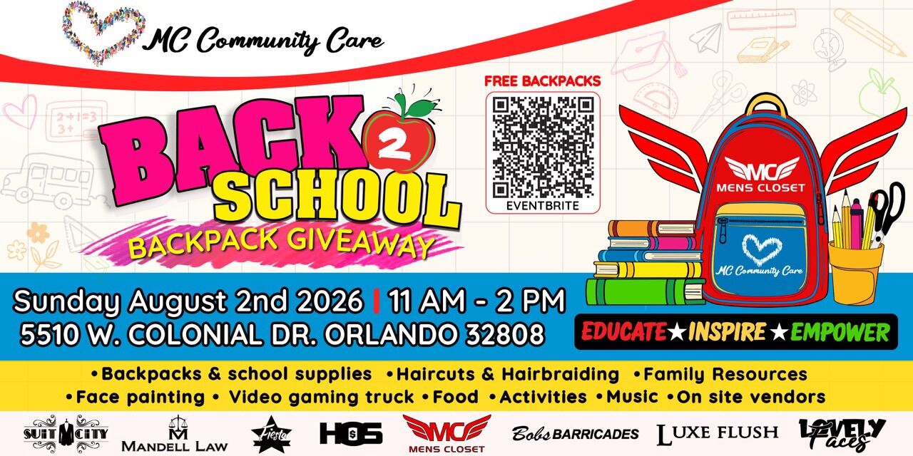 Community Back to School Backpack Giveaway