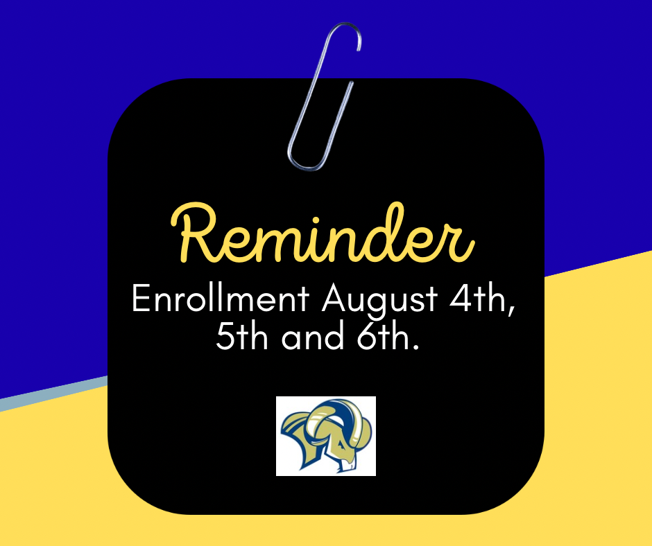 Enrollment begins August 4th