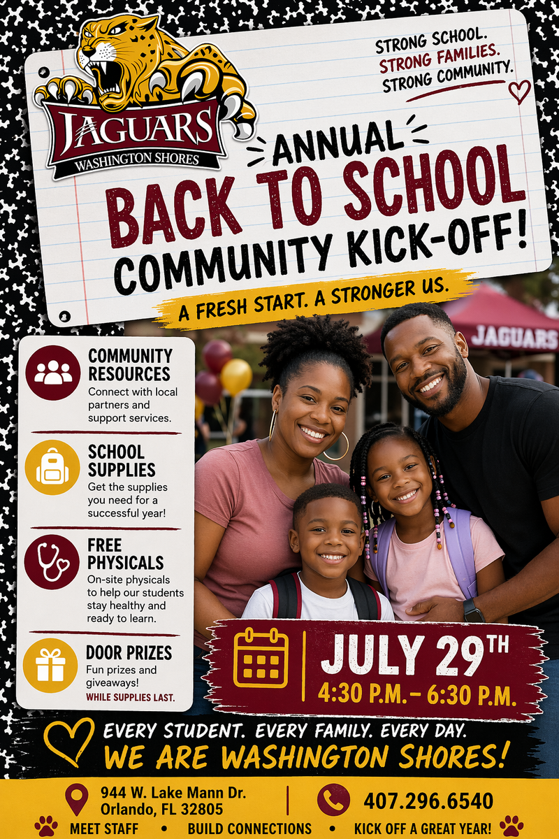 📢Join Us for Our Annual Back to School Community Kick-Off!📓📚
