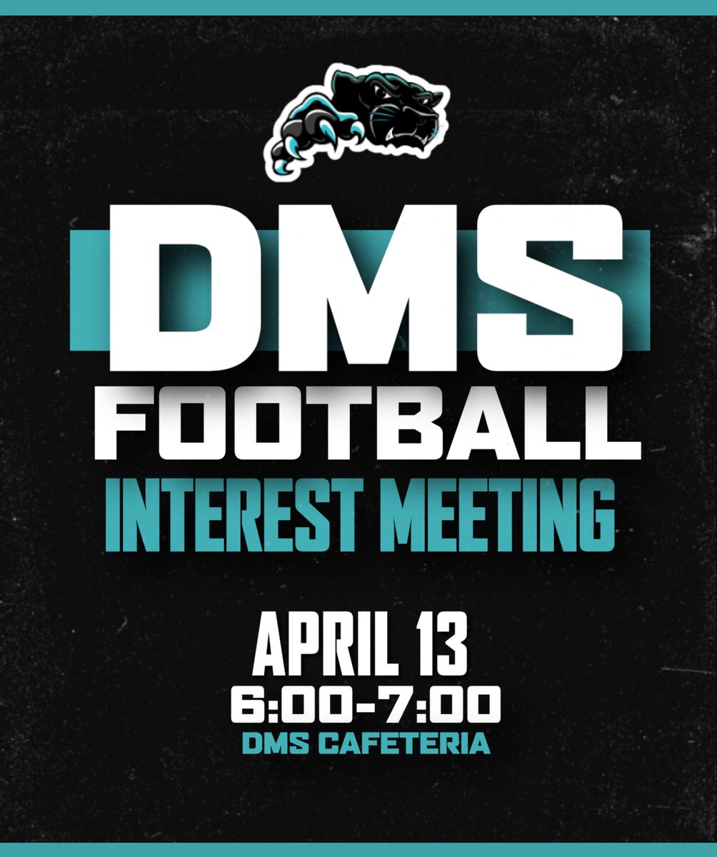 2026 DMS Football Parent Meeting 