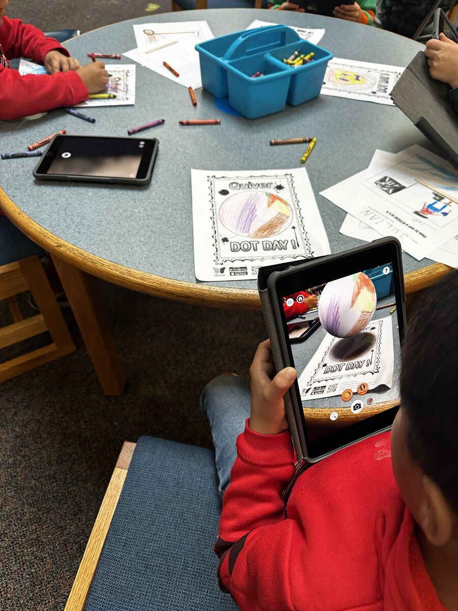 International Dot Day - Library Fun!!!