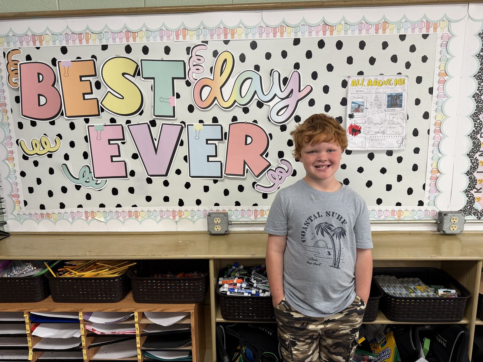Shout out to James for being Mrs. Liefer’s first Celebrity of the Week!