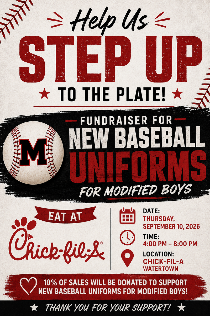 Help support the modified boys baseball team!