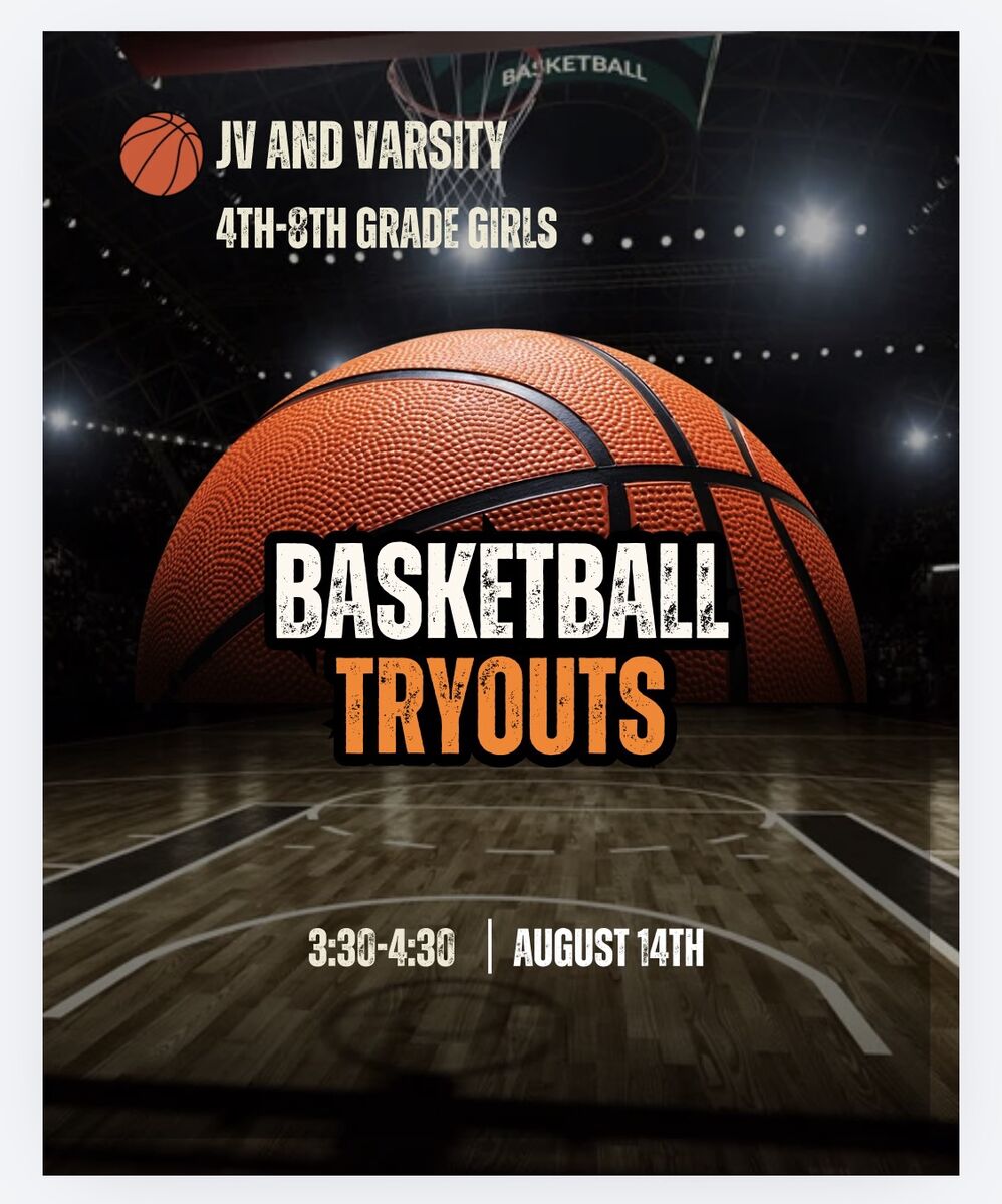4-8th Girls Basketball Tryouts 