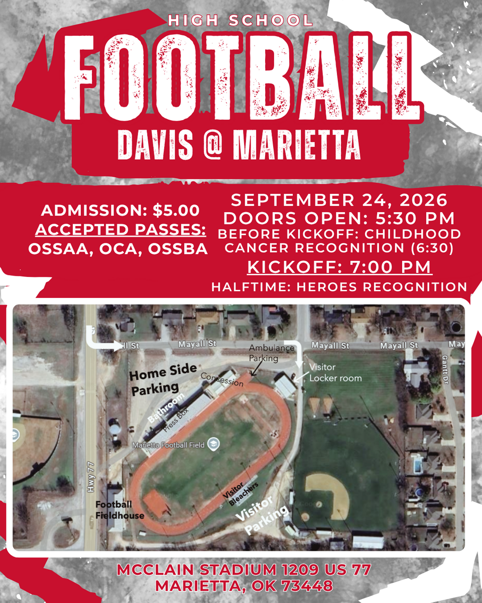 INFORMATION FOR MARIETTA GAME