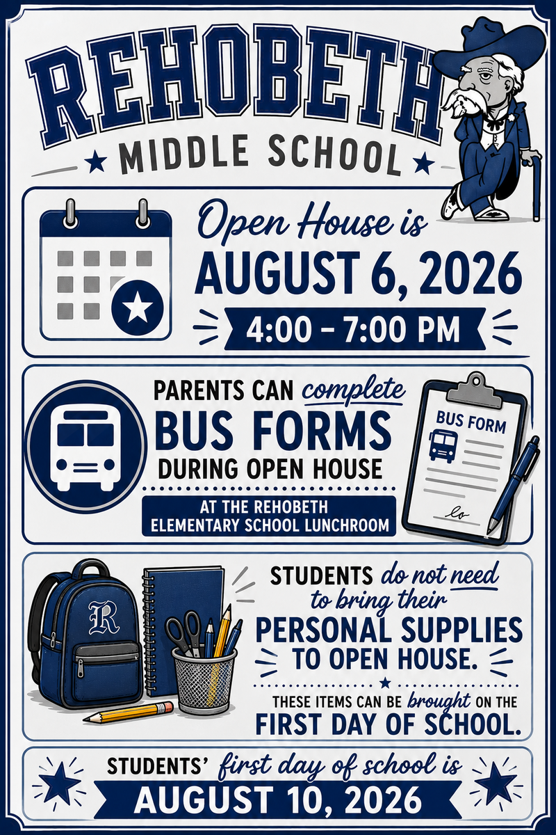 Important upcoming dates! 