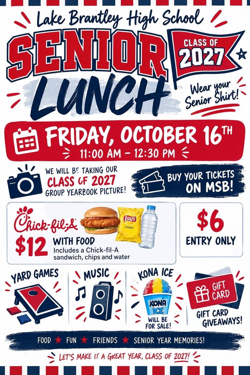 Senior Lunch 10/16