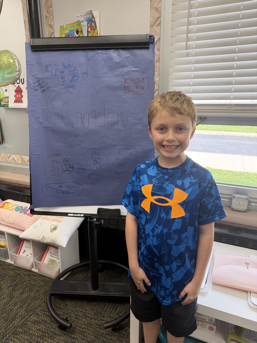 It’s Camden’s turn to be celebrated! We had so much fun celebrating him!