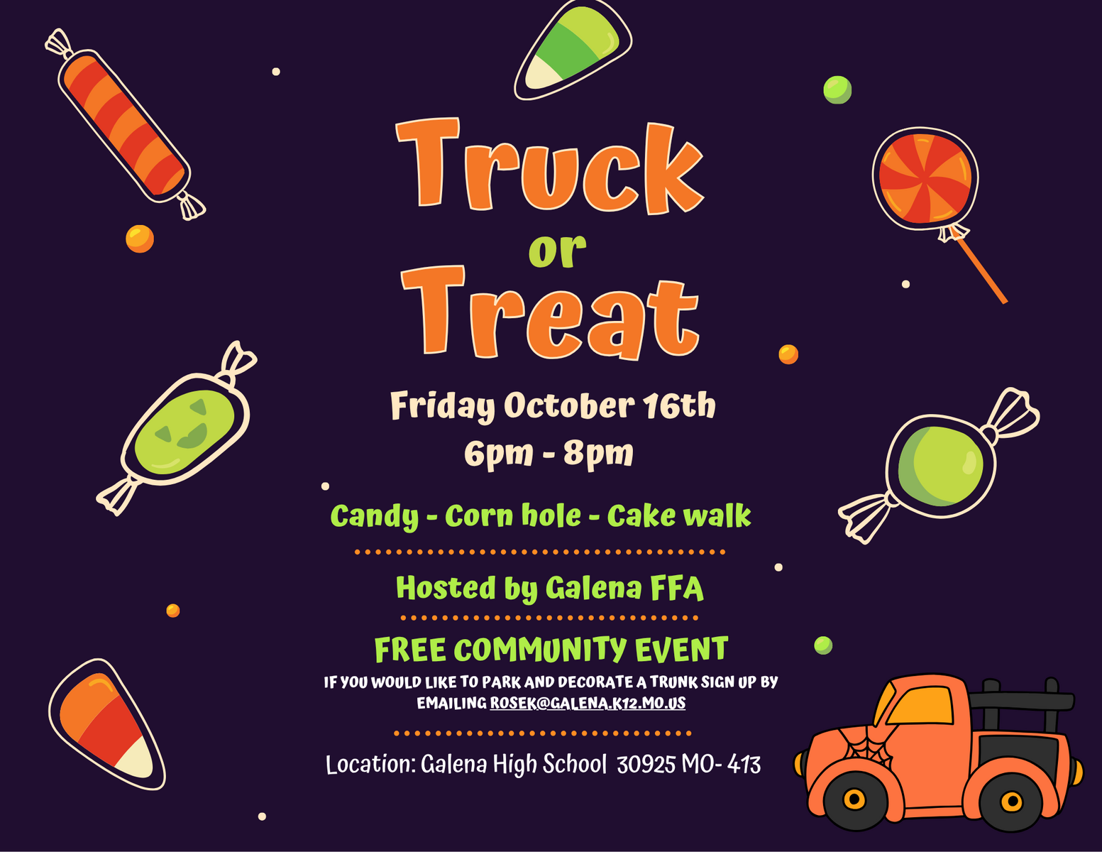 FFA Truck or Treat