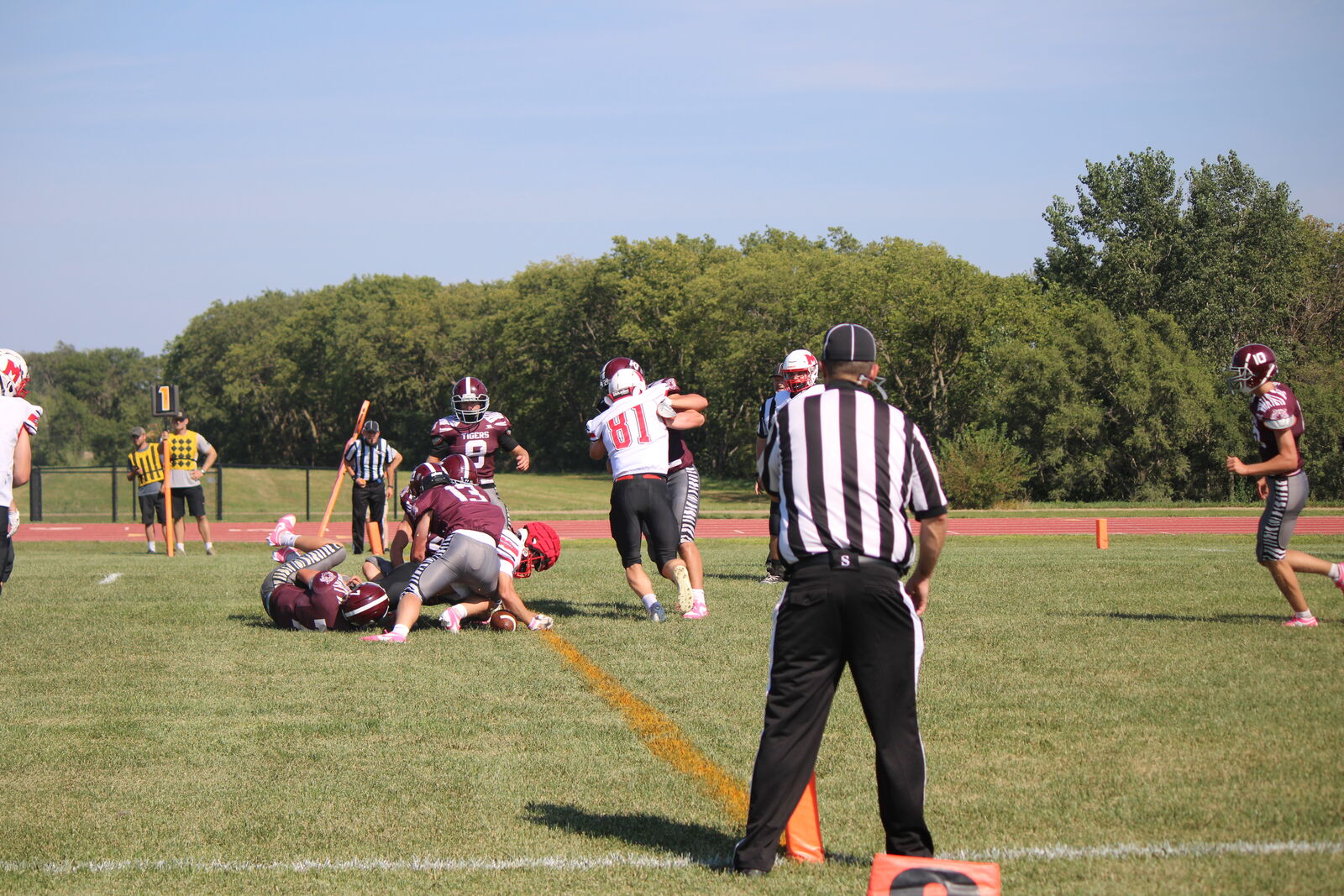 Way to get Tiger!  With a win against Mead 39 - 18 