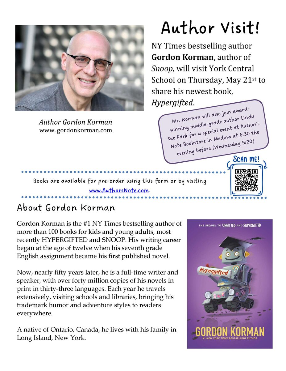 MS Fun Night Tonight! Visiting Author, Odyssey Can and Bottle Collection