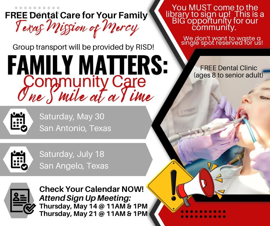 FREE Dental Clinic- Please Read ALL Content