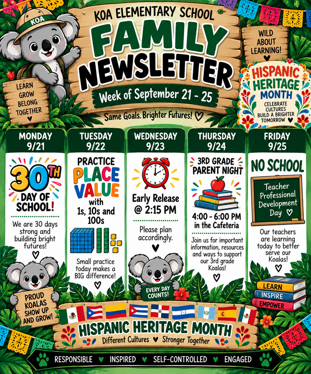 Week of 9/21