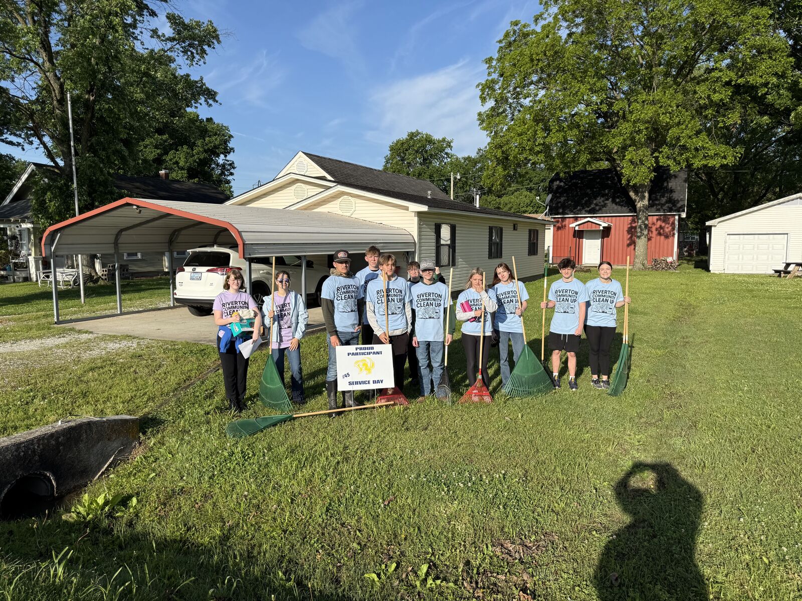 Students Dismissed at 1:45 pm for Community Clean- up Day