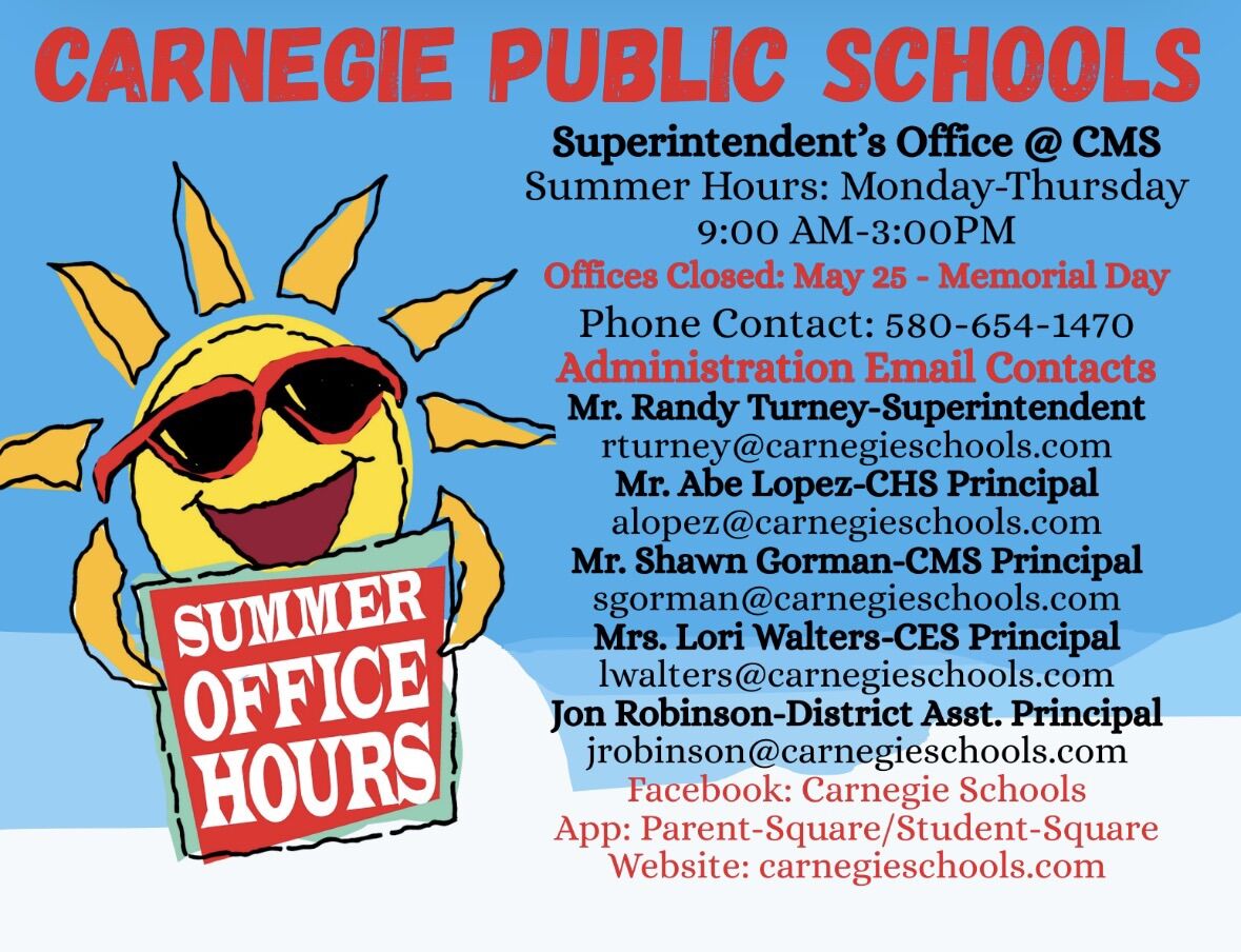 Summer Office Hours