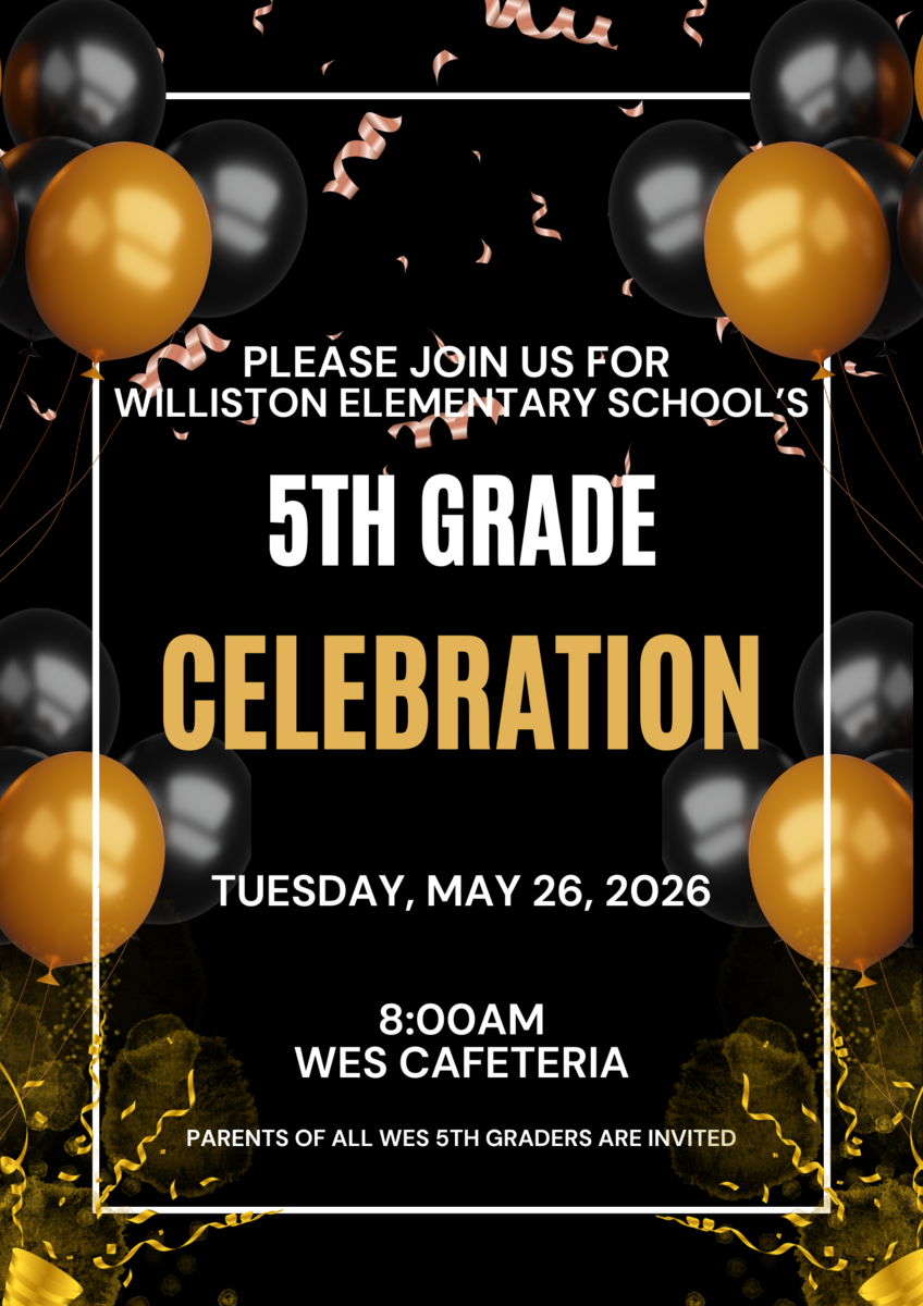 WES 5th Grade Celebration 5/26 8am