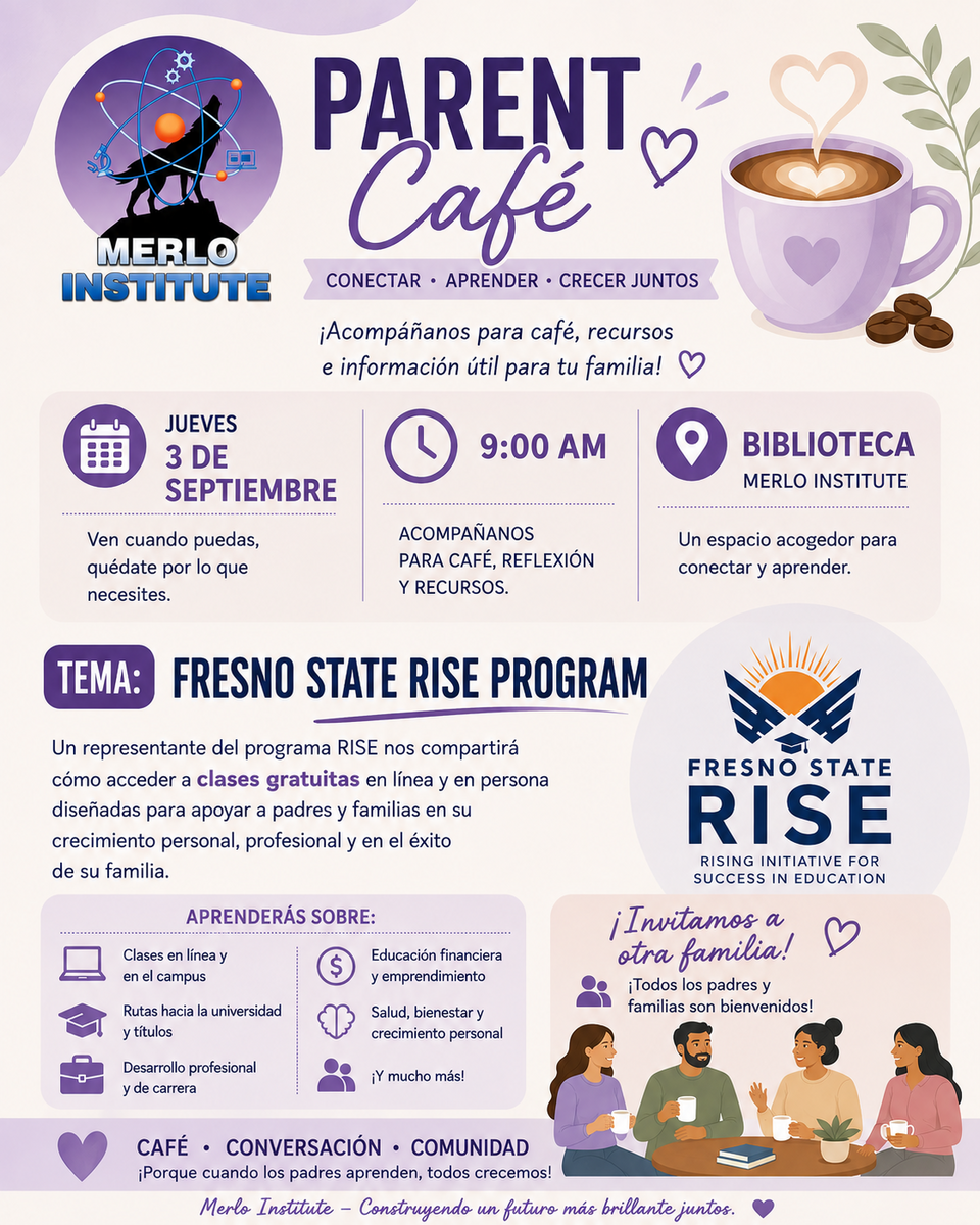 Parent cafe / Cafecito con padres 