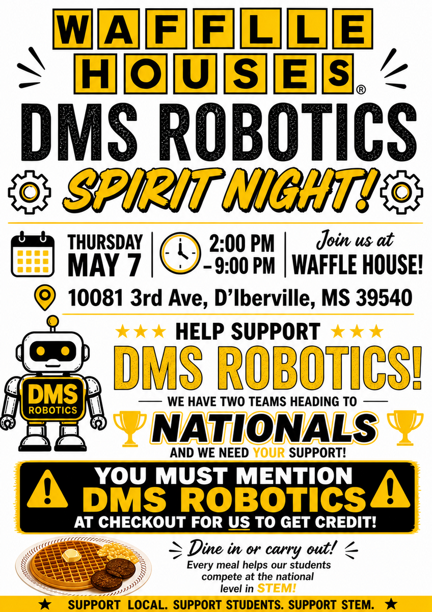 Robotics Fundraiser 🧇