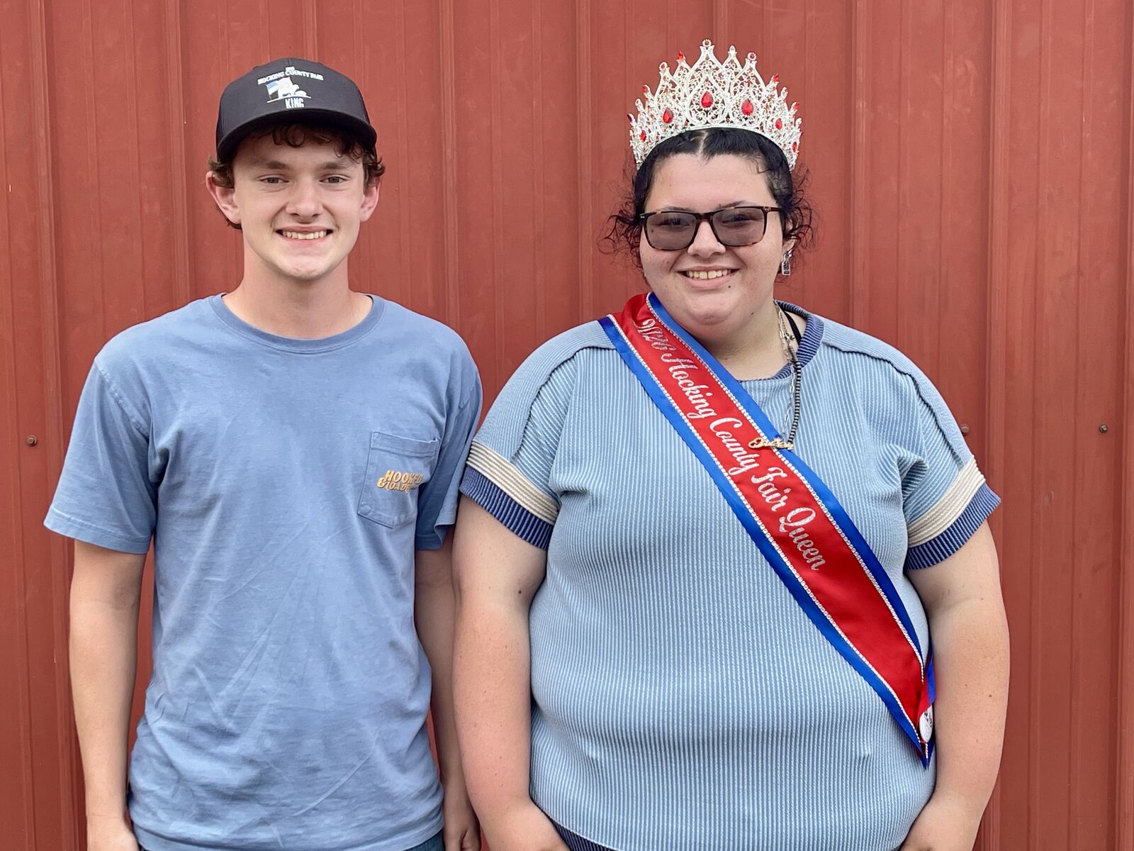 Congratulations to the Hocking County Fair King and Queen