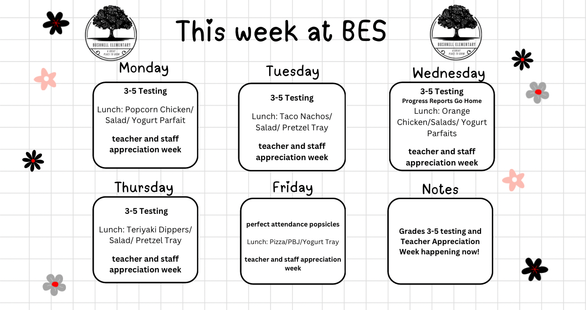 This week at BES…. 