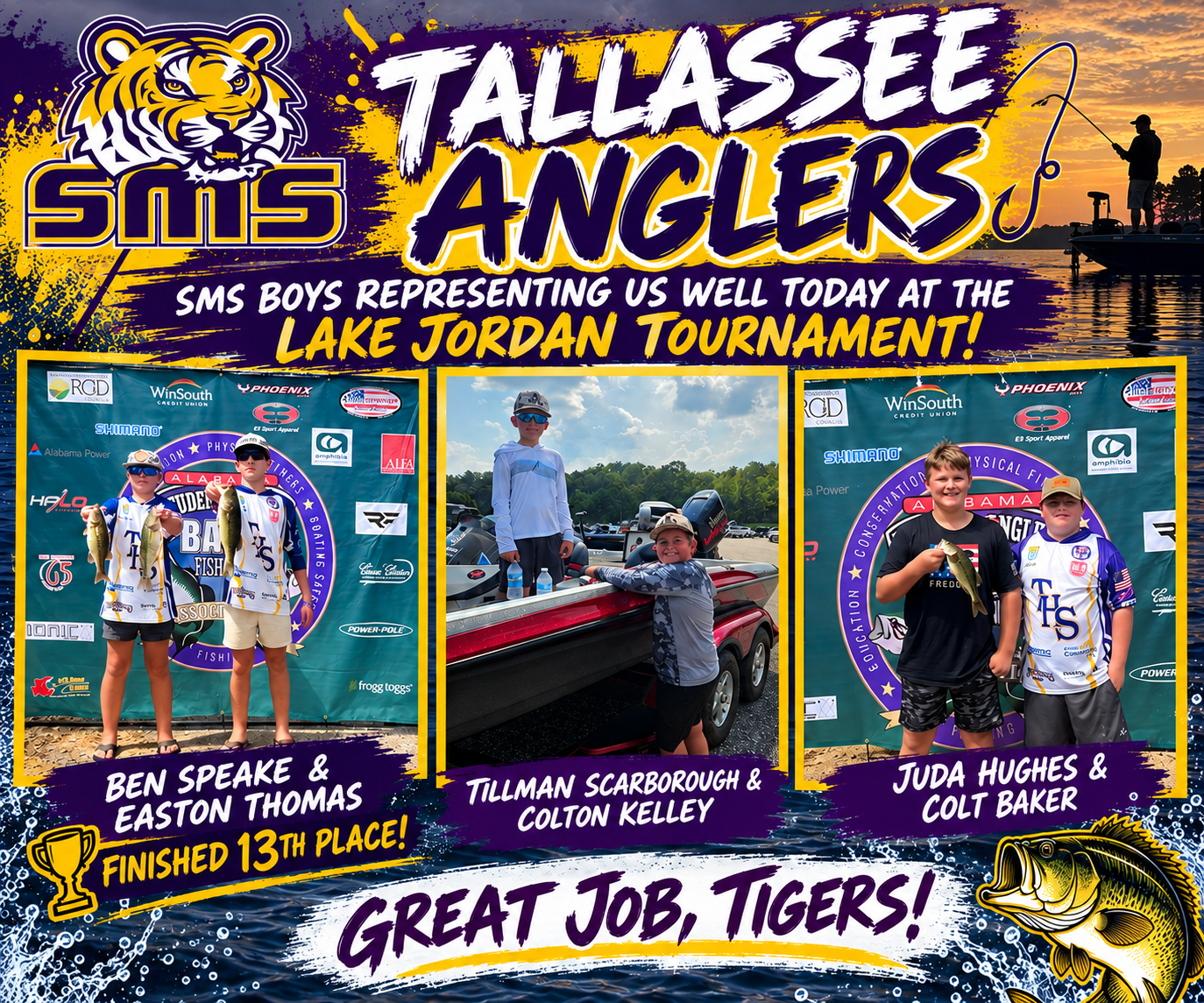 SMS Tallassee Anglers