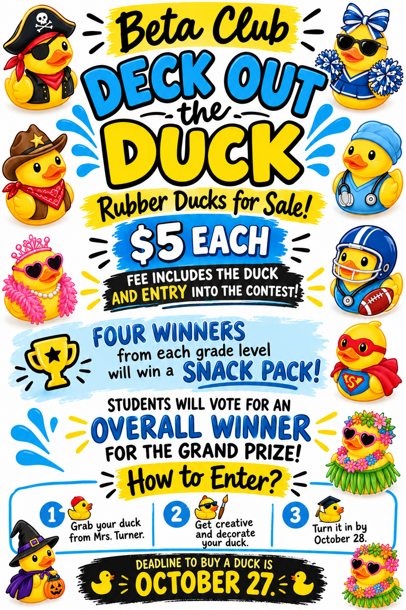 Beta Fundraiser- student involvement opportunity