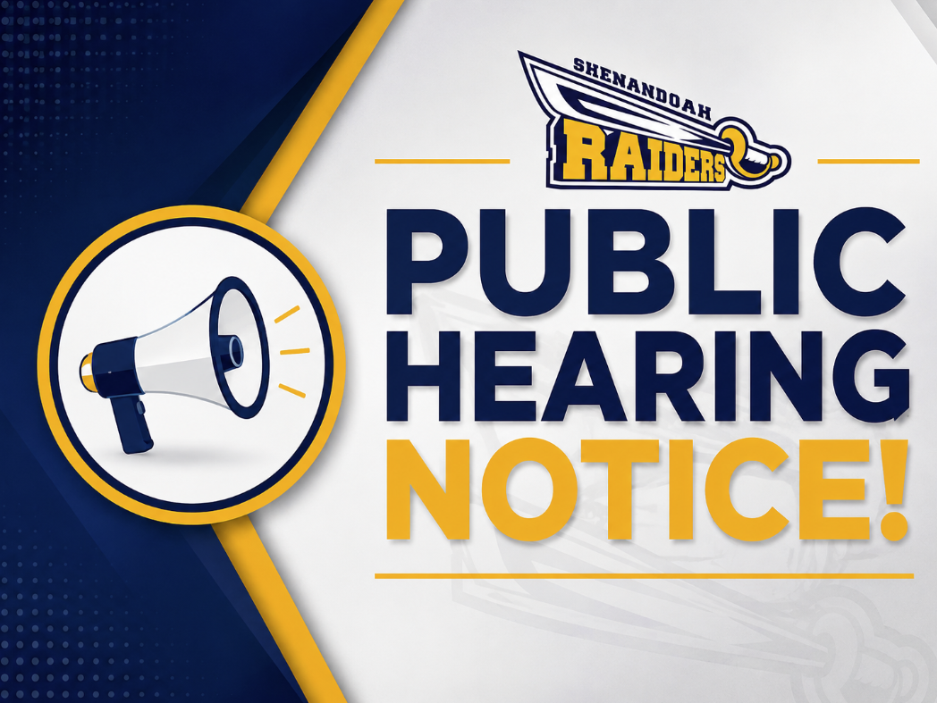 Notice of Public Hearing
