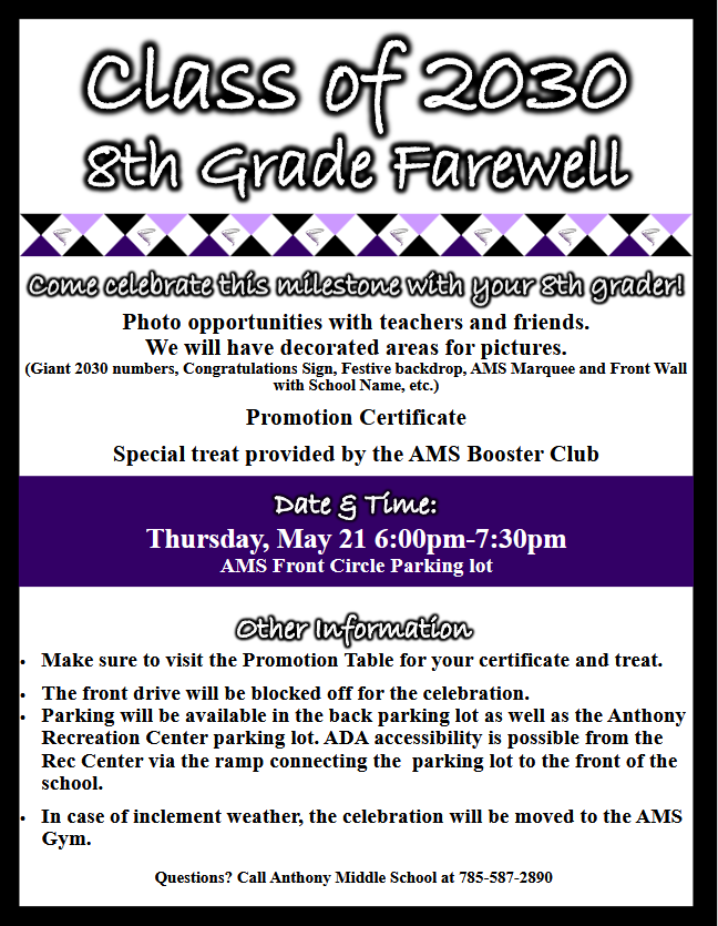 AMS Happenings Weekly Newsletter 5/15