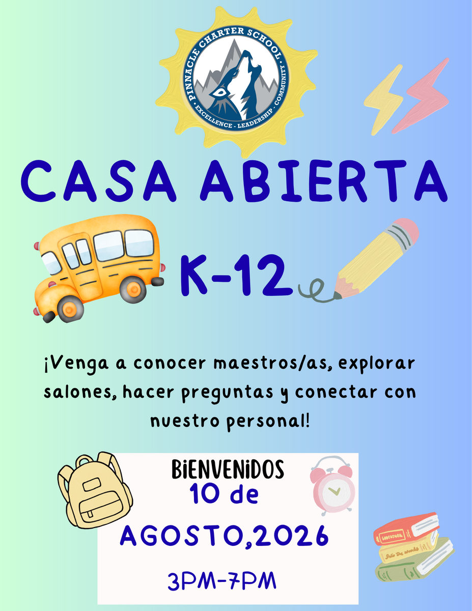 Reminder: K-12 Open House This Monday, August 10th