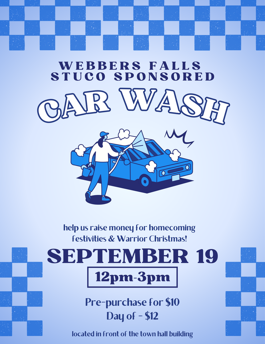 STUCO Car Wash Tomorrow!