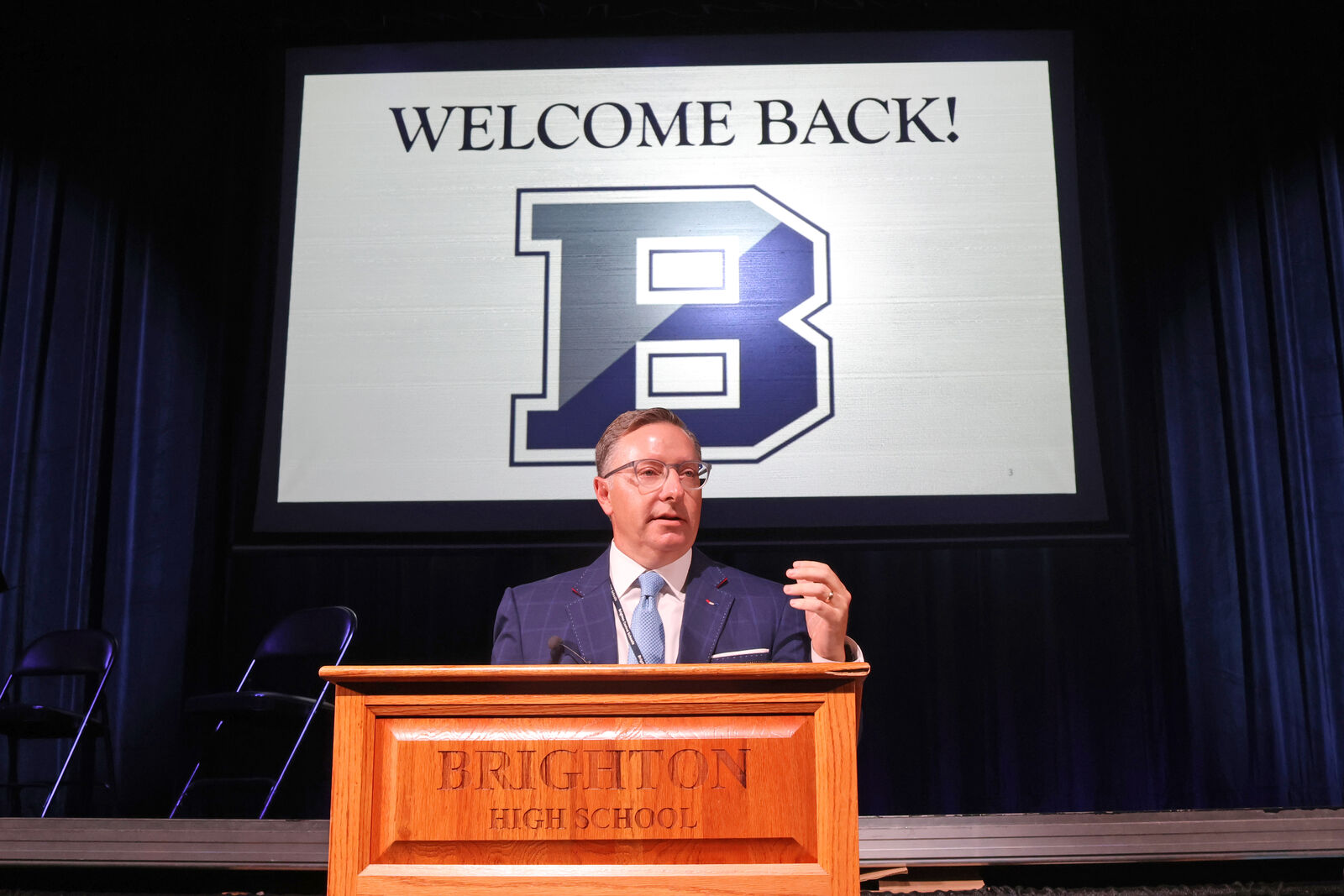 Brighton Staff Welcomed Back to School