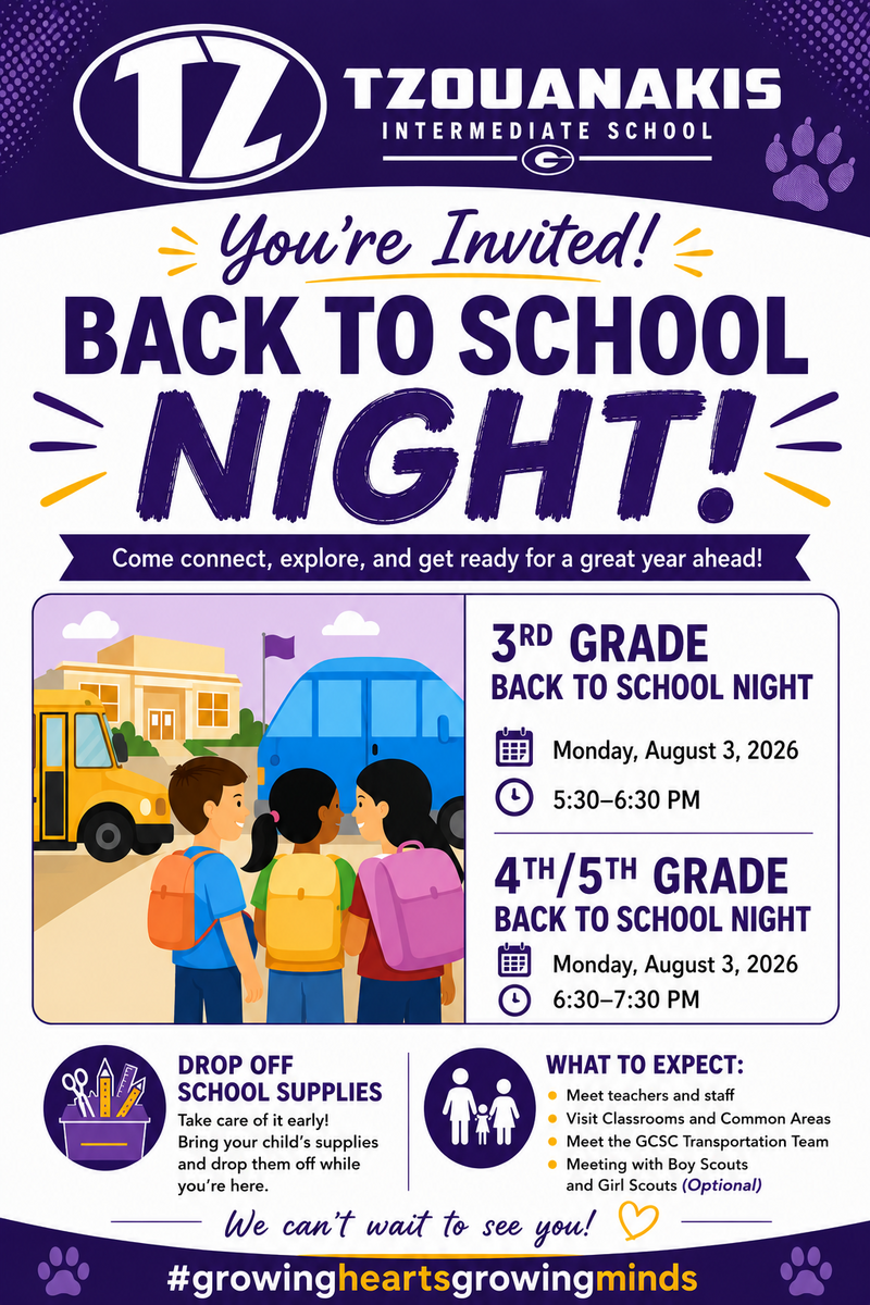 Back to School Night