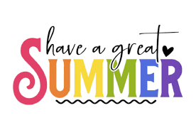 Have a great summer!