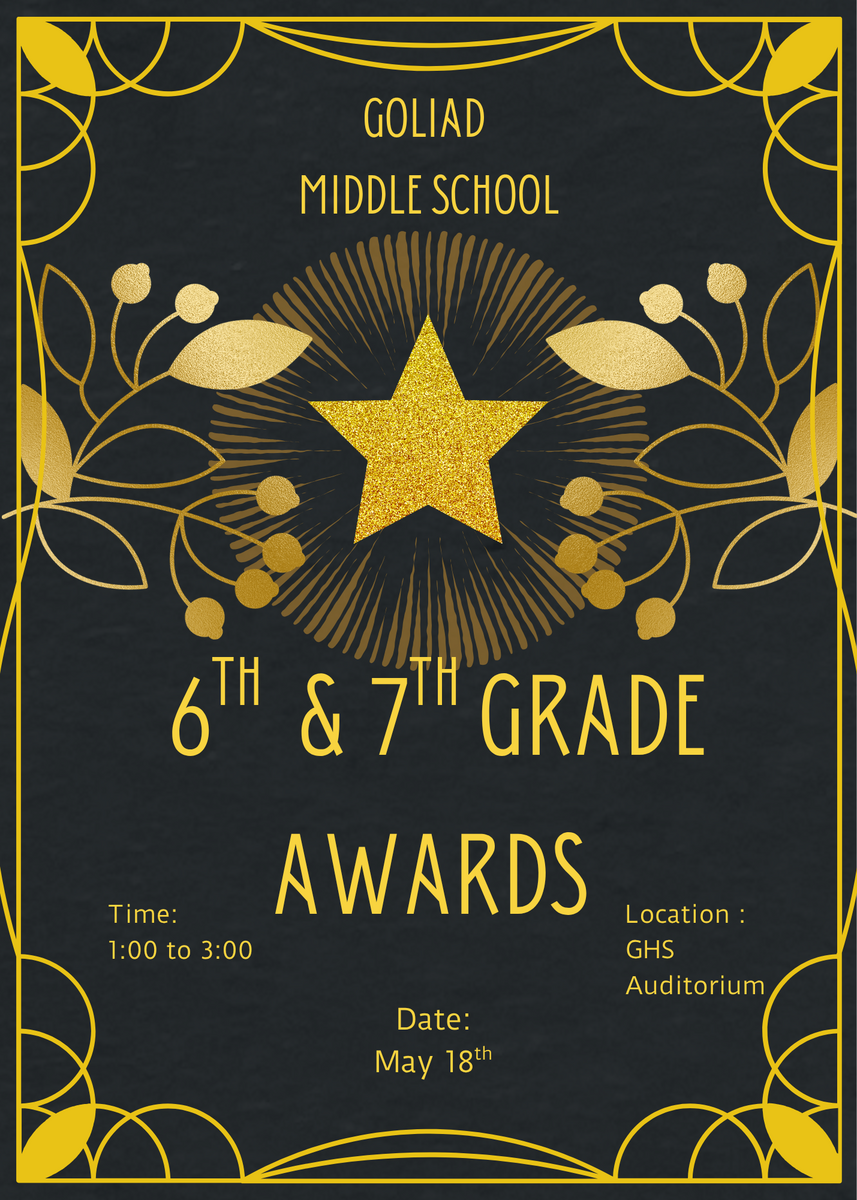 🏆 6th & 7th Grade Awards Info 🐯