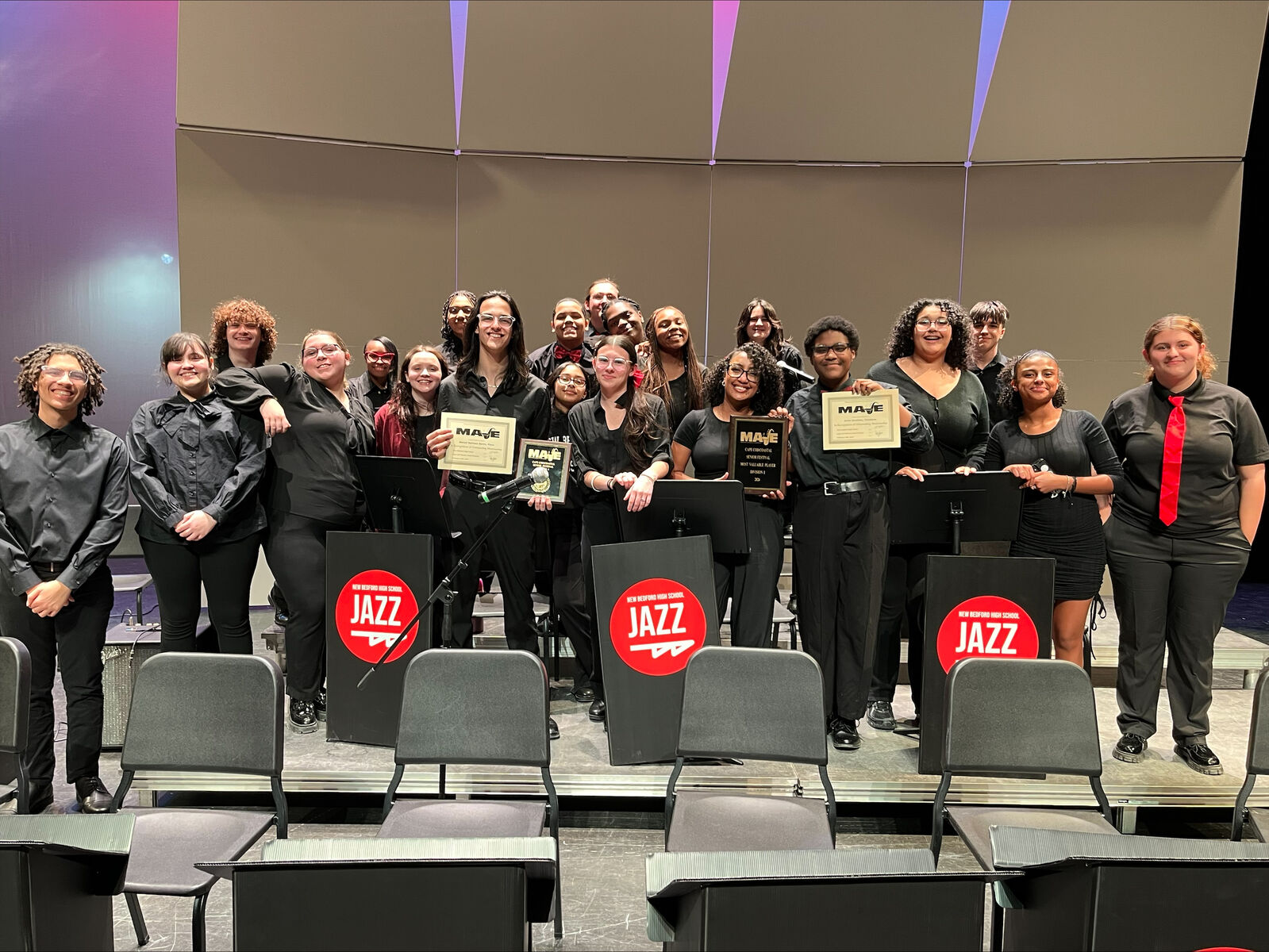 NBHS Jazz Band gets a Gold medal