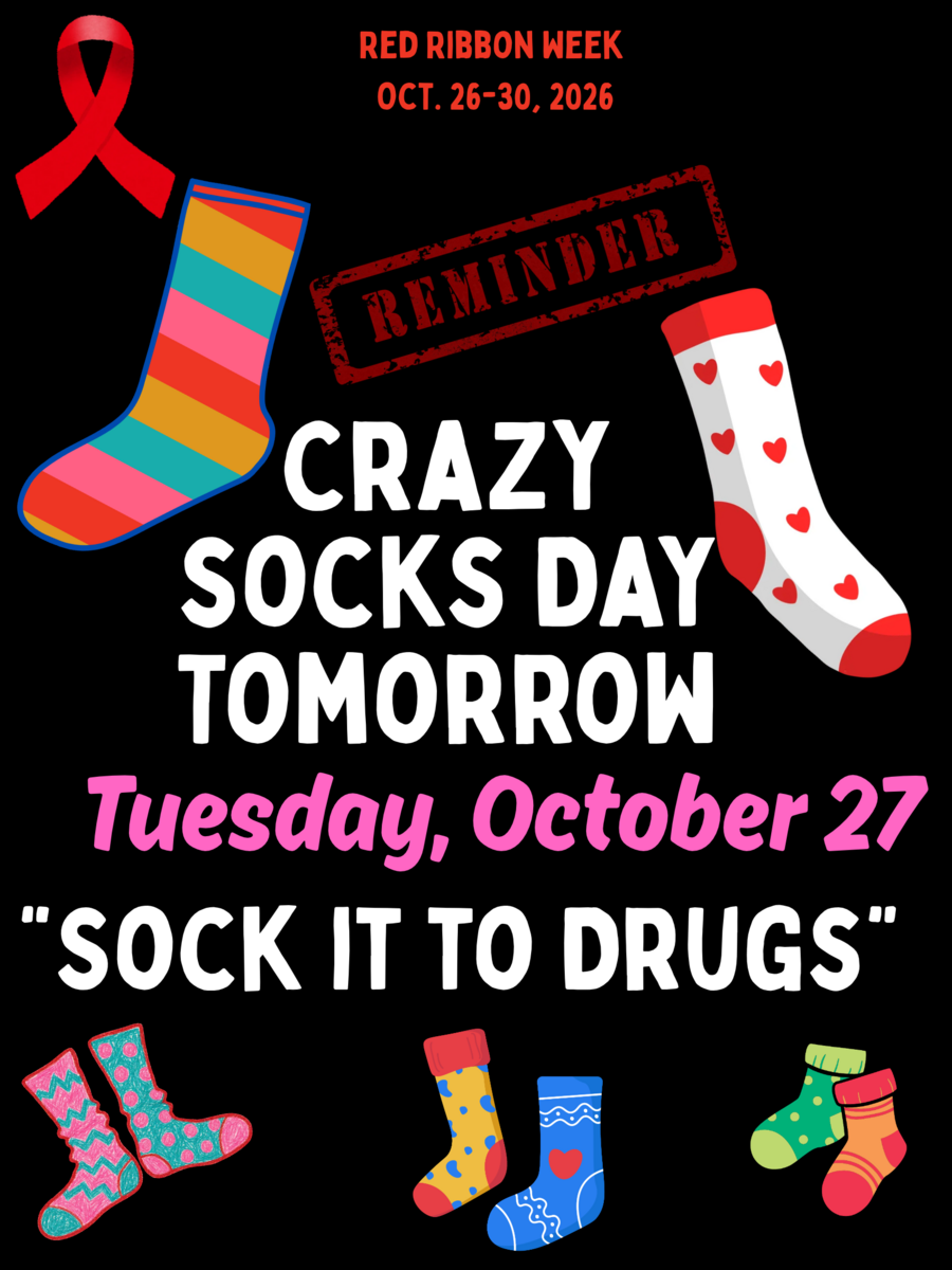 Red Ribbon Week (Tuesday)