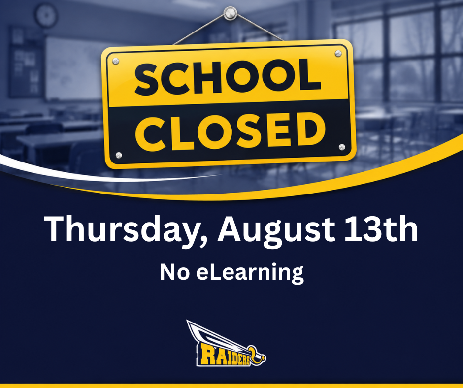 Weather Cancellation for August 13th