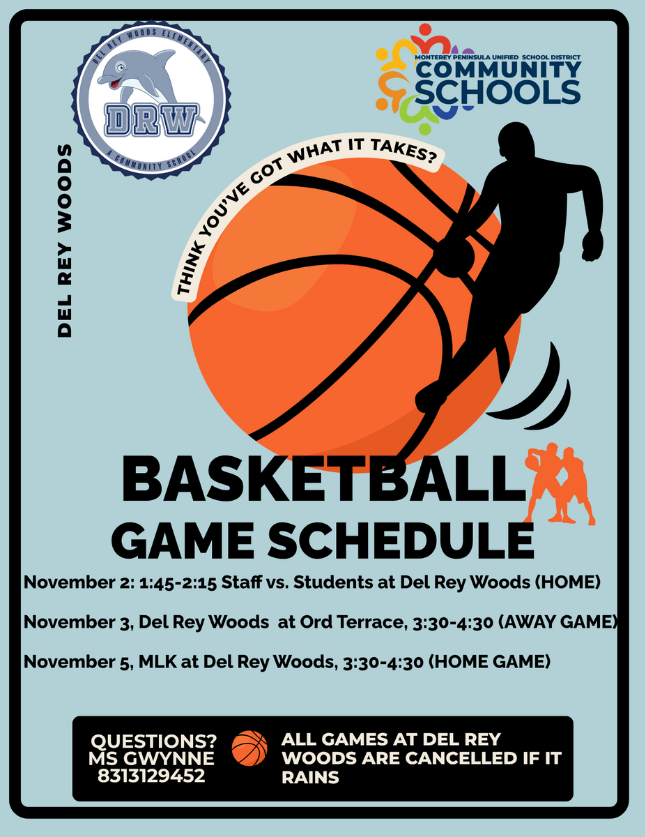 Basketball Games Next Week!